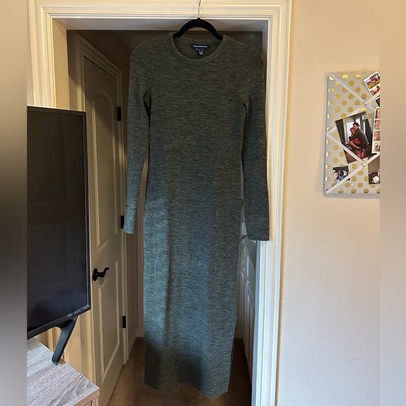 French Connection dress EUC dark green! - Picture 2 of 4